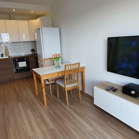 Апартаменты Apartament Z Widokiem Na Staw