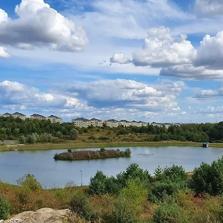 Apartament Z Widokiem Na Staw Гданьск